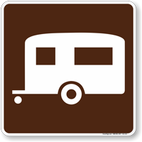 Symbol Sign For Campsite