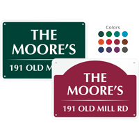 With Name And House Address