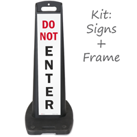 Do Not Enter Portable Kit