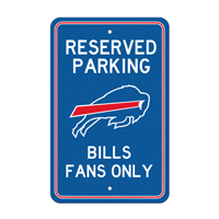 NFL Buffalo Bills Buffalo Primary Logo Parking Sign