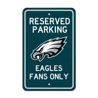 NFL Philadelphia Eagles Eagle Head Primary Logo Parking Sign
