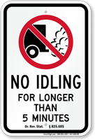 State Idle Sign for Oregon