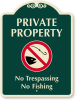 Private Property  Sign