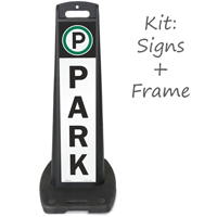 Park LotBoss Portable Sign Kit