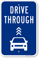 Select Your Color Drive Through Sign