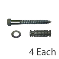 Speed Bumps Kit - Bolts, Anchor Sleeves, Washers