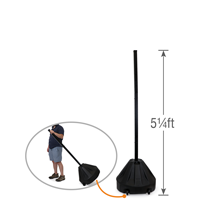 Big Boy XL Roll 'n' Pole Portable Sign Holder