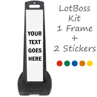 Custom LotBoss Sign Kit