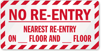 No Re Entry