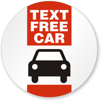 Text Free Car (Graphic)