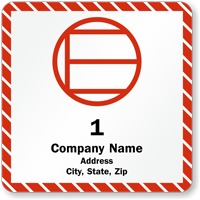 Dangerous Goods in Excepted Quantities Label