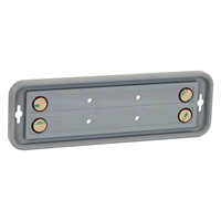 Molded Plastic  3x10 Sign Frame