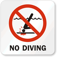 No Diving