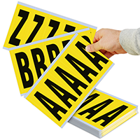 Vinyl Cloth 4 Inch Character Height A Z Alphabet Kit