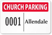 Parking Labels   Design LT12