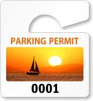 PhotoTag™ Small Rearview Mirror Hang Tag