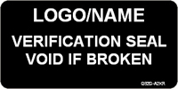 Verification Seal  Void if Broken Label