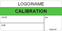 Calibration Label [add name or logo]