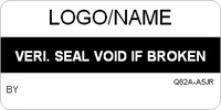 Verification Seal  Void if Broken Label