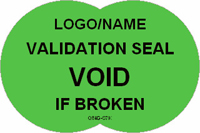 Validation Seal  Void if Broken Label