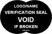 Verification Seal  Void if Broken Label