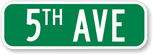 Custom Civic Street with Prefix Border