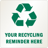 Custom Recycle Stickers