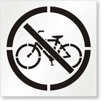 No Bicycle Symbol