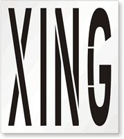 XING Floor Stencil