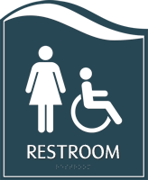 ADA Restroom Sign