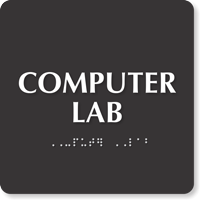 ADA TactileTouch™ Sign with Braille