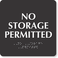 ADA TactileTouch™ Sign with Braille