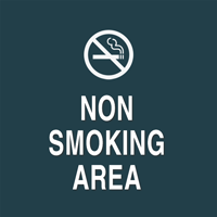 Non Smoking Area with Graphic