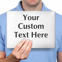 Custom Engraved Steel Sign