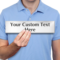 Custom Engraved Steel Sign