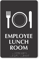 Braille  TactileTouch™ Sign