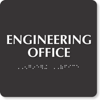 ADA TactileTouch™ Sign with Braille