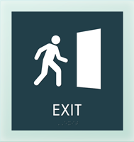 Exit w/Man/Door Symbol