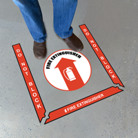 Superior Mark™ Floor Sign Kit