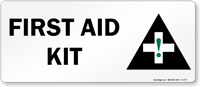 First Aid Kit Sign