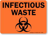 Infectious Waste Sign
