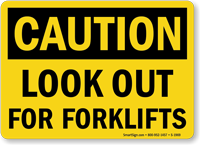OSHA Caution  Sign