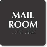 ADA TactileTouch™ Sign with Braille