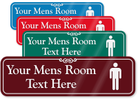 Mens Room Symbol Sign