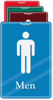 Men Restroom Sign