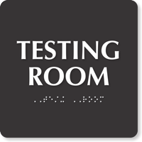 ADA TactileTouch™ Sign with Braille