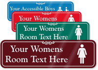 Womens Room Symbol Sign