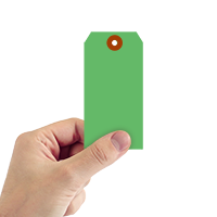 Dark Green Cardstock Tags