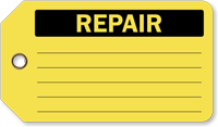 Repair Plastic Tags s
