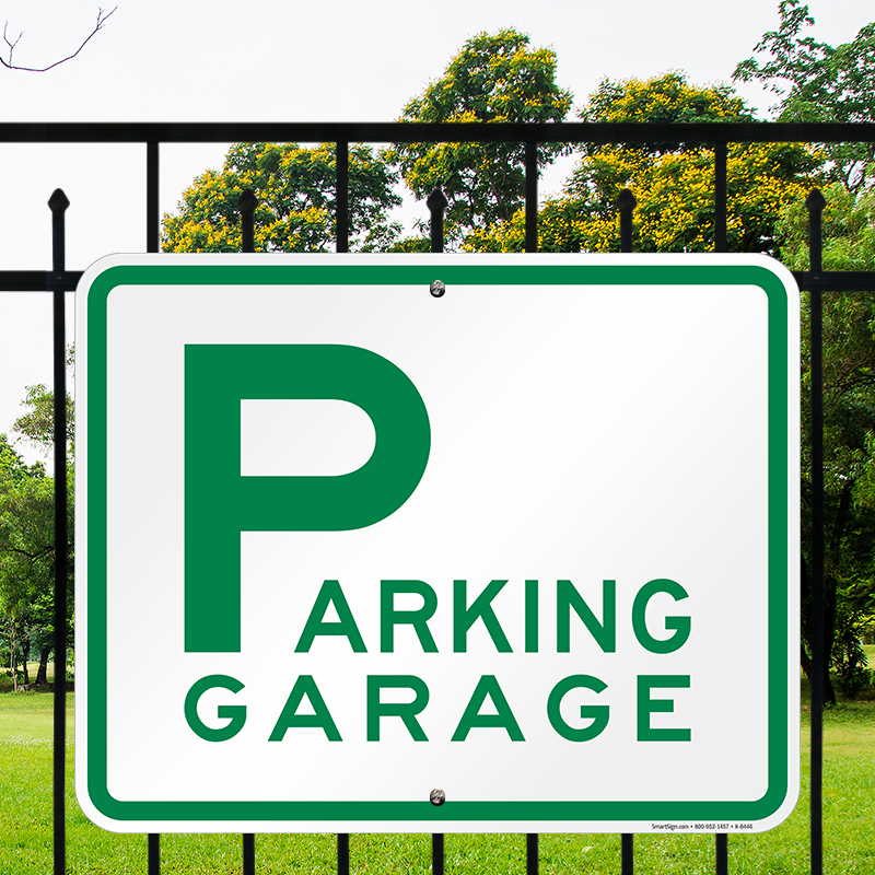 Parking Garage Sign
